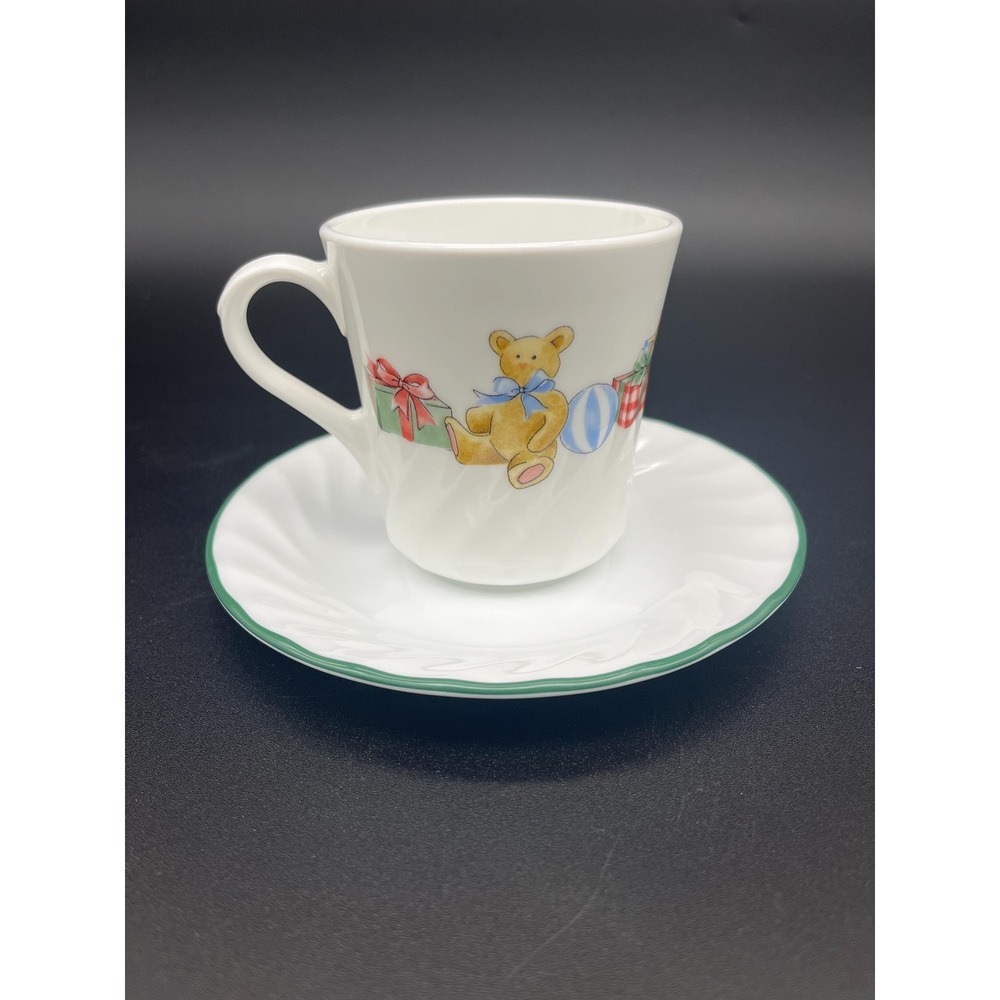 Corelle Holiday Magic Tea Cup Set 2 Pieces Coffee Mug Set
